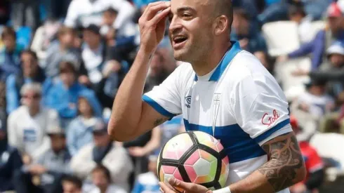 Santiago Silva con la camiseta de Universidad Católica