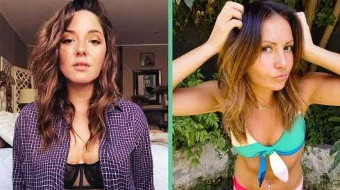 Kel Calderón junto a Maca Badilla.