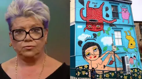 En su programa online Maldonado se refirió al mural de la cantante