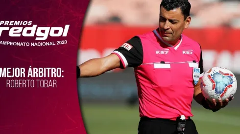Roberto Tobar gana el premio Redgol al mejor árbitro de la temporada