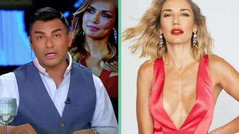 Andrés Caniulef junto a Carolina de Moras.