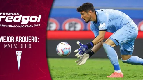 Dituro, el mejor arquero del fútbol chileno en los Premios RedGol 2020.