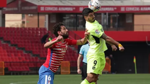 Luis Suárez fue protagonista del triunfo del Atlético Madrid sobre el Granada