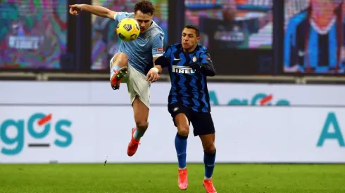 Alexis Sánchez entró en los últimos minutos en la victoria del Inter sobre Lazio.