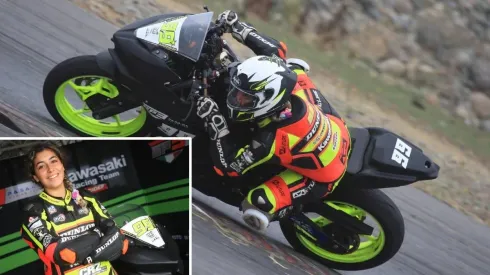 La chilena cruzó la meta con un crono de 21 minutos 34 segundos 886 milésimas para los 10 giros al circuito de 4.100 metros.