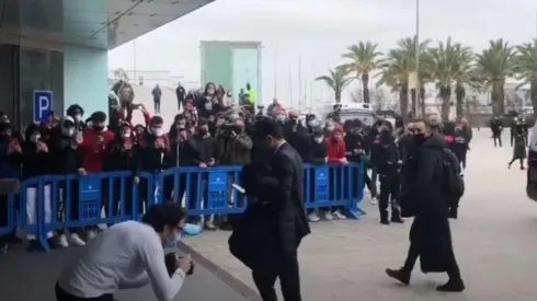 Nasser Al-Khelaïfi recibe todo tipo de insultos en Barcelona