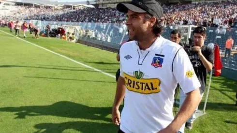Fernando González recibiendo un homenaje en el Monumental en 2012