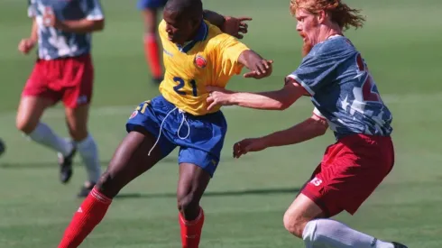 Faustino Asprilla era una de las figuras en la Selección Colombia.