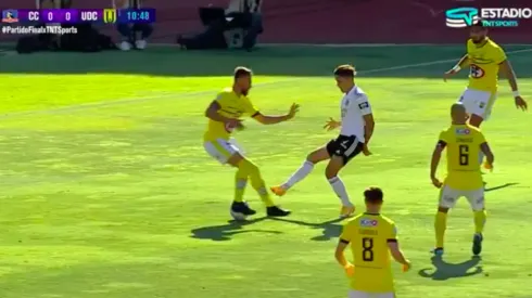 La polémica se instaló en el Estadio Fiscal de Talca.