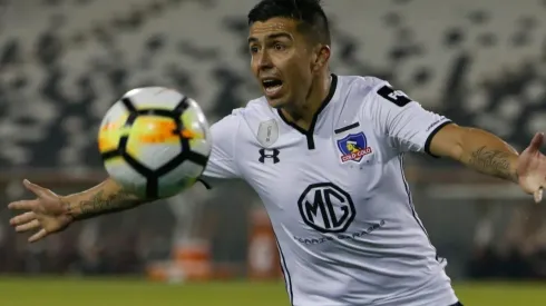 El pistolero festejó con todo el triunfo del Cacique sobre el Campanil.