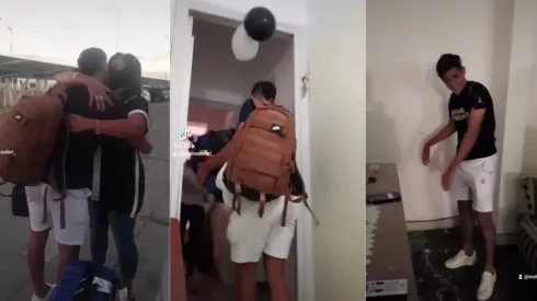 Pablo Solari tuvo un recibimiento de héroe en San Luis, su residencia en Argentina. El delantero trasandino fue clave en la salvación de Colo Colo