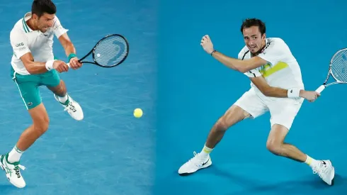 Nole se enfrenta al ruso Medvedev en Australia.