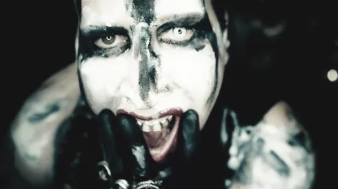 Marilyn Manson cuando su carrera gozaba de buena salud.