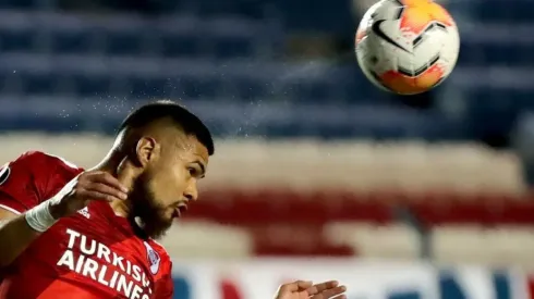 Díaz asistió a Santos Borré para la apertura de la cuenta ante la escuadra Canalla.