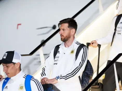 Messi le arrienda su avión privado a presidente argentino