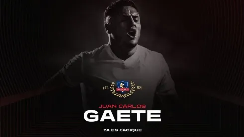 Gaete ya es jugador de Colo Colo para el 2021
