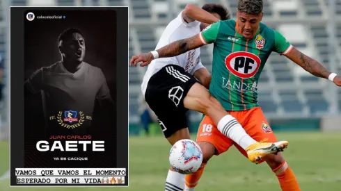 Gaete festejó con todo su llegada a Colo Colo
