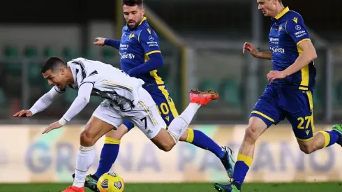 Cristiano anotó, pero no fue suficiente para vencer al Hellas Verona