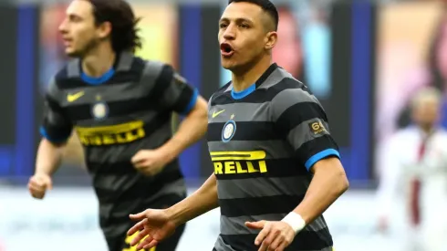 Alexis Sánchez llegó a la red