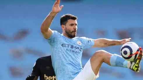 Sergio Kun Agüero fue titular luego de cuatro meses en el Manchester City