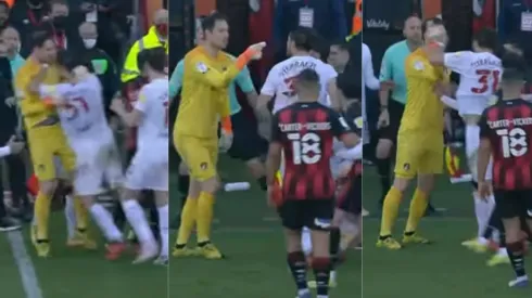 A Sierralta no le tembló el pulso al momento de encararse con el arquero Asmir Begovic en la última jornada de la Championship League de Inglarerra