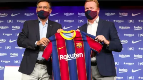 Koeman le prestó ropa a Bartomeu tras su detención