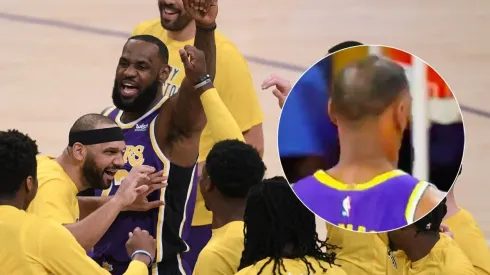 LeBron James sufre con la caída del cabello