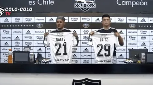 Gaete y Fritz llegaron a Colo Colo