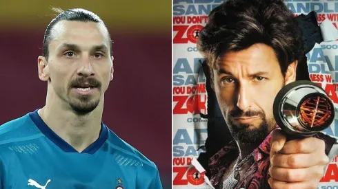 Zlatan fue comparado con Zohan, personaje de una película de Hollywood