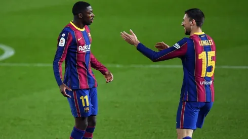 Dembélé abrió la cuenta con un golazo.