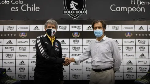 Morón asumió oficialmente la gerencia deportiva de Colo Colo.