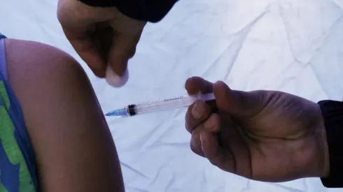 VI�A DEL MAR: Vacunacion contra el Covid-19 en el Estadio Sausalito