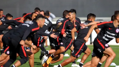 Los microciclos de trabajo de Reinaldo Rueda incluían a varios de los jugadores que fueron nominados por Martín Lasarte a la selección chilena.