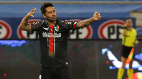 El Mago está jugando como centrodelantero en Palestino