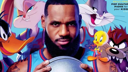 LeBron James toma la posta de Michael Jordan en "Space Jam 2".