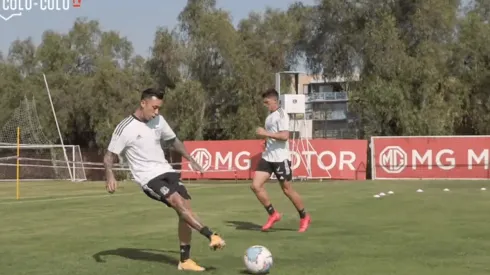 El primer entrenamiento de Colo Colo