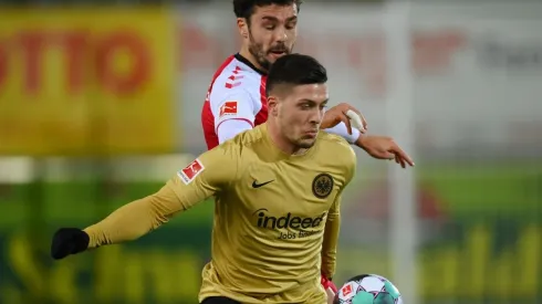 Jovic, a gusto fuera del Madrid: "Acá me encajan las cosas"