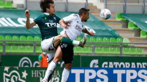 Jorge Valdivia cargó con fuerza contra Luis Baquedano.