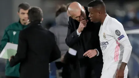 Zinedine Zidane confía en el talento de Vinicius Junior.