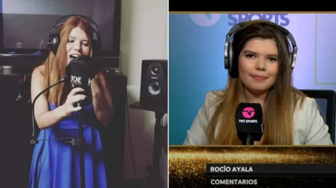 Rocío Ayala debutó relatando en televisión en la Libertadores Femenina en 2019. Ahora, vuelve a la misma señal, que hoy se llama TNT Sports, para relatar a los equipos chilenos.