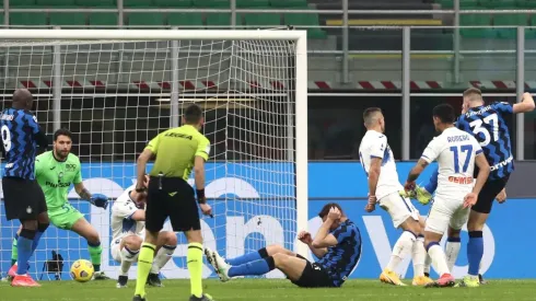 Milan Skriniar marcó el único tanto del encuentro