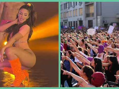 Artista ecuatoriana es acusada "ridiculizar" intervención de LasTesis