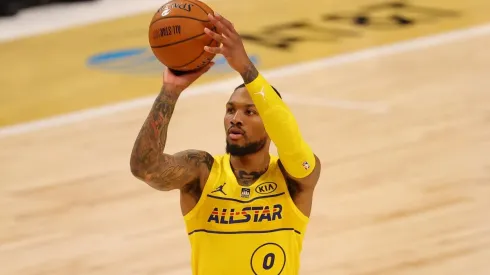 Lillard se lució en el final del NBA All-Star Game