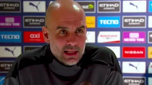 Pep Guardiola y su enojo previo al duelo ante Southampton.