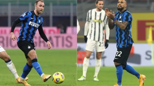 Christian Eriksen parece haberse quedado con la titularidad, pero Arturo Vidal luchará hasta la última gota por recuperarla