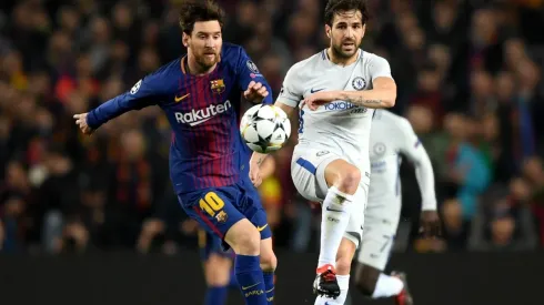 Cesc y Messi son grandes amigos.