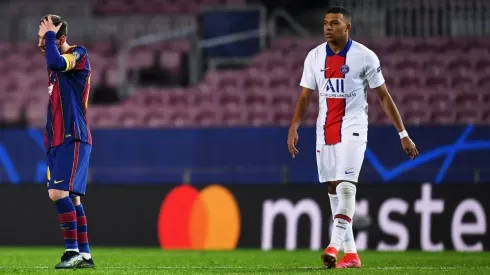 Kylian Mbappé timbra la eliminación de Lionel Messi de la Champions League, como hace tres años lo hizo en el Mundial de Rusia