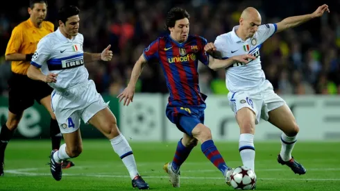 Zanetti, vicepresidente del Inter, diluye la opción de fichar a Messi.