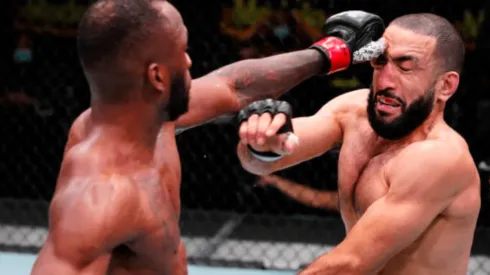 Leon Edwards y Belal Muhammad no pudieron terminar su combate