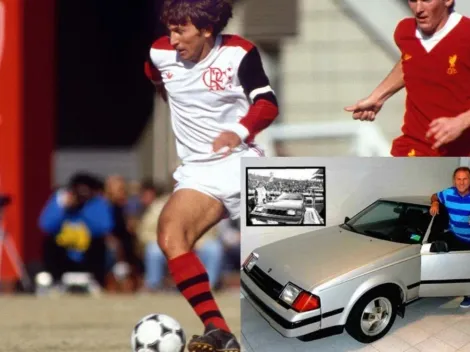 Zico mantiene intacto el auto que ganó en la Intercontinental 1981